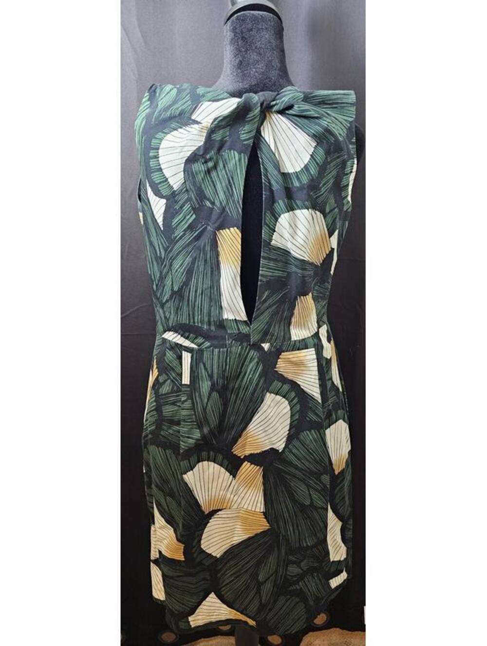 Maria Bonita Extra Dress Green & Black Womens Size 10